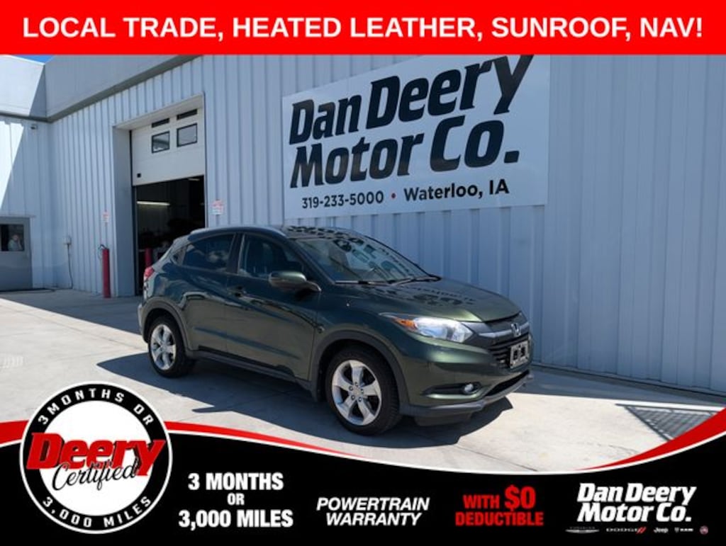 Certified 2016 Honda HR-V EX-L SUV