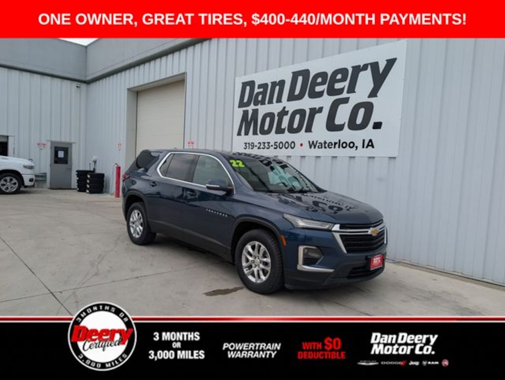Used 2022 Chevrolet Traverse LS SUV