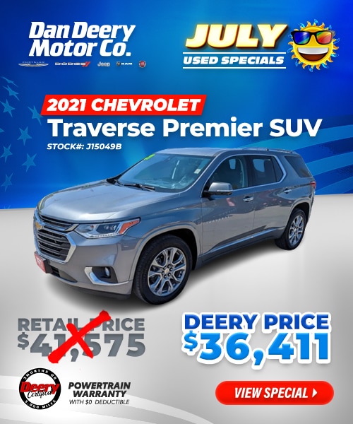 Used Vehicle Specials Dan Deery Motor Company