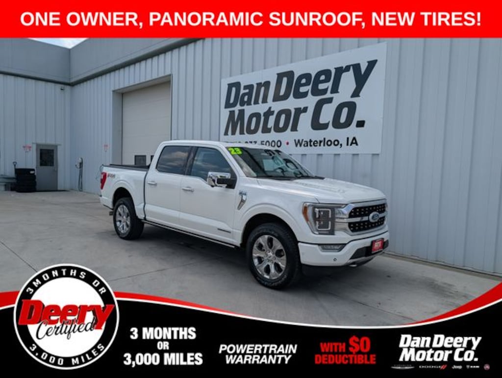 Certified 2023 Ford F-150 Platinum Truck