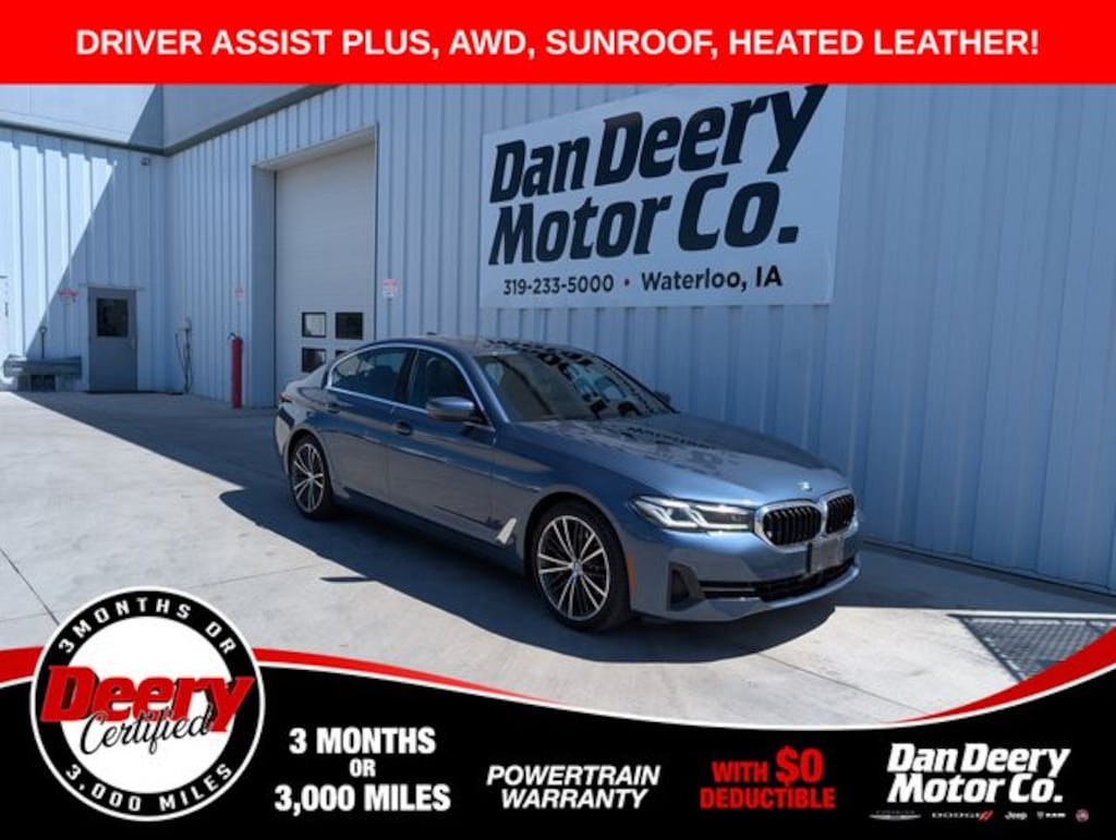 Certified 2023 BMW 5 Series 530i xDrive Sedan