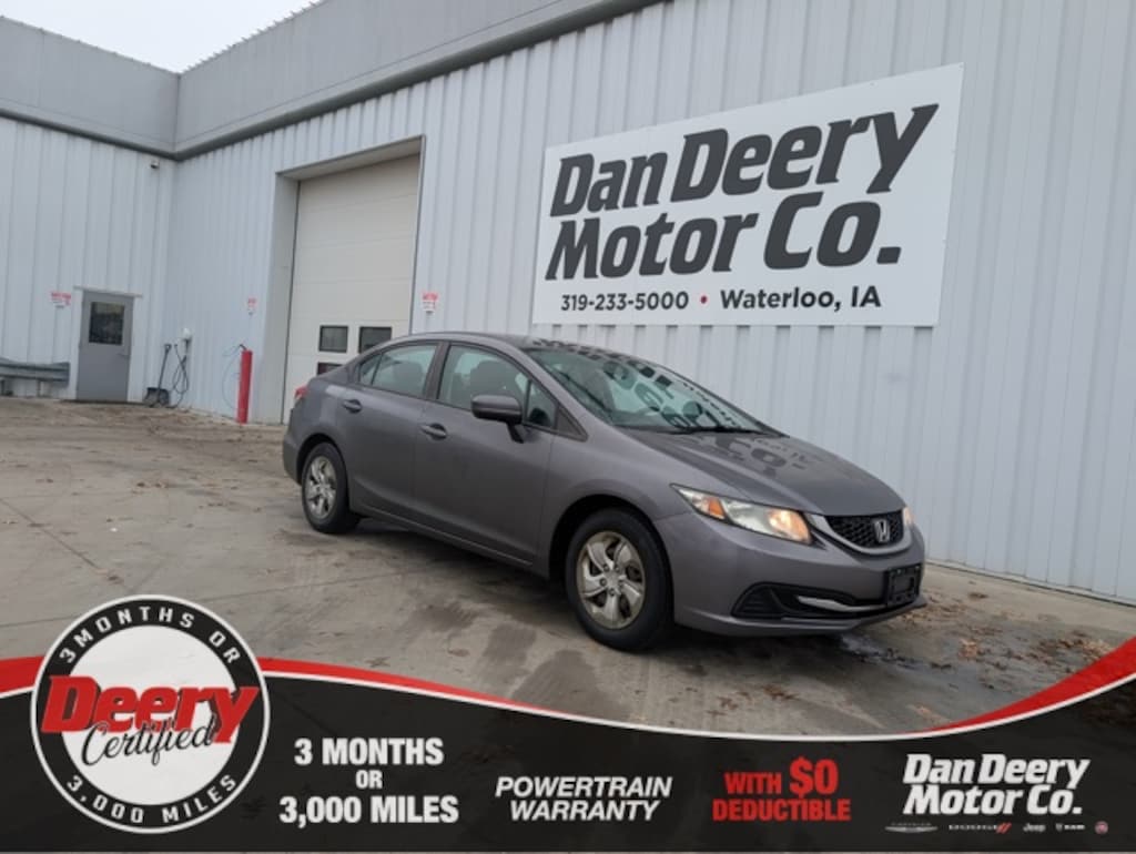Certified 2015 Honda Civic LX Sedan