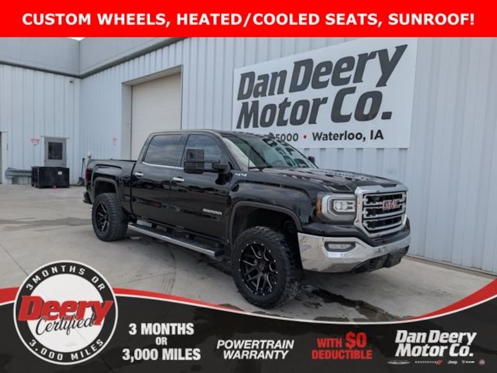 Certified 2016 GMC Sierra 1500 SLT Truck