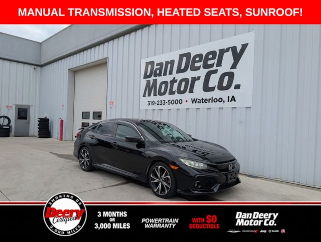 Certified 2018 Honda Civic Si Sedan