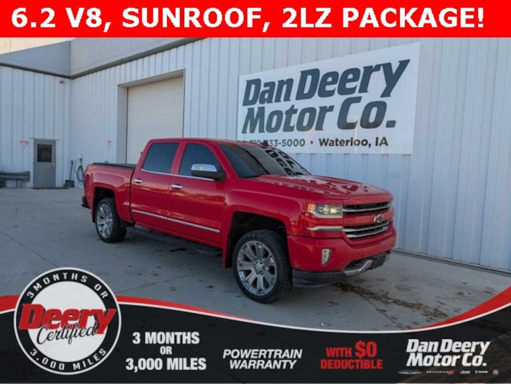 Certified 2018 Chevrolet Silverado 1500 LTZ Truck