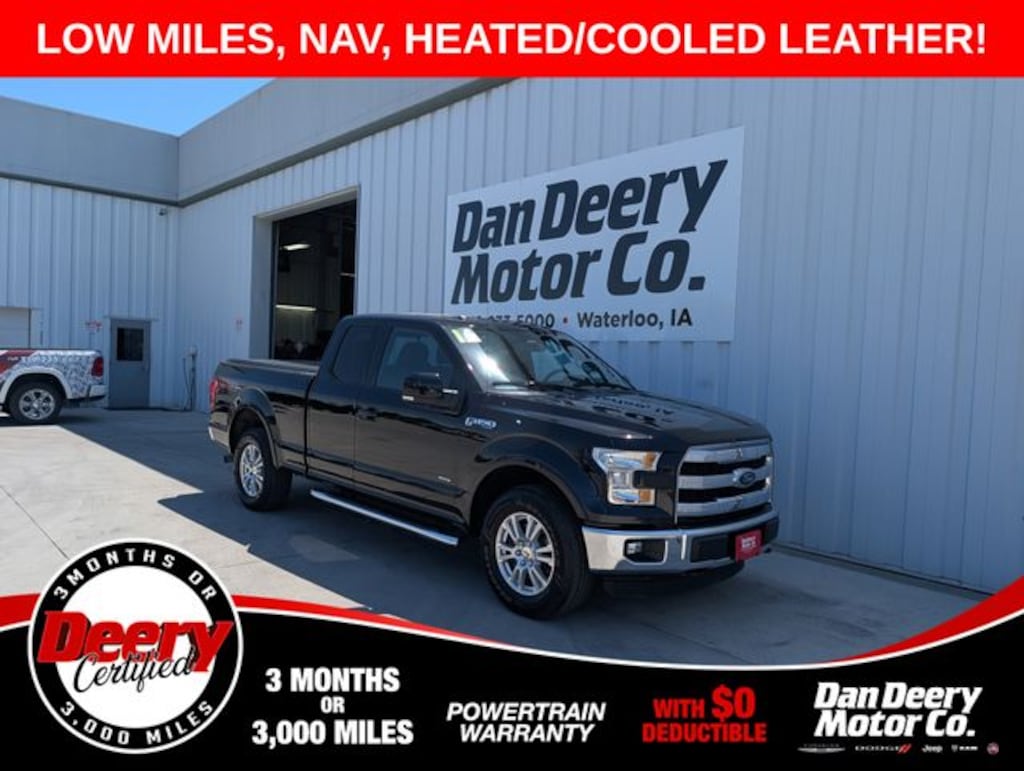 Certified 2016 Ford F-150 Lariat Truck