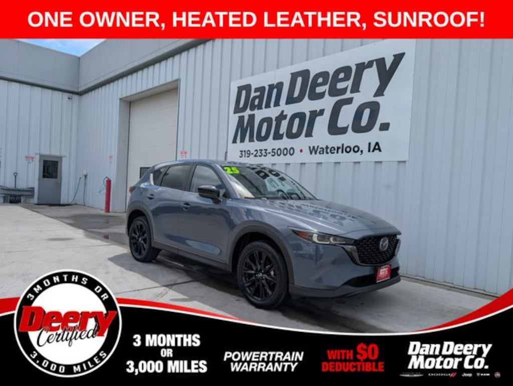 Certified 2025 Mazda CX-5 2.5 S Carbon Edition SUV