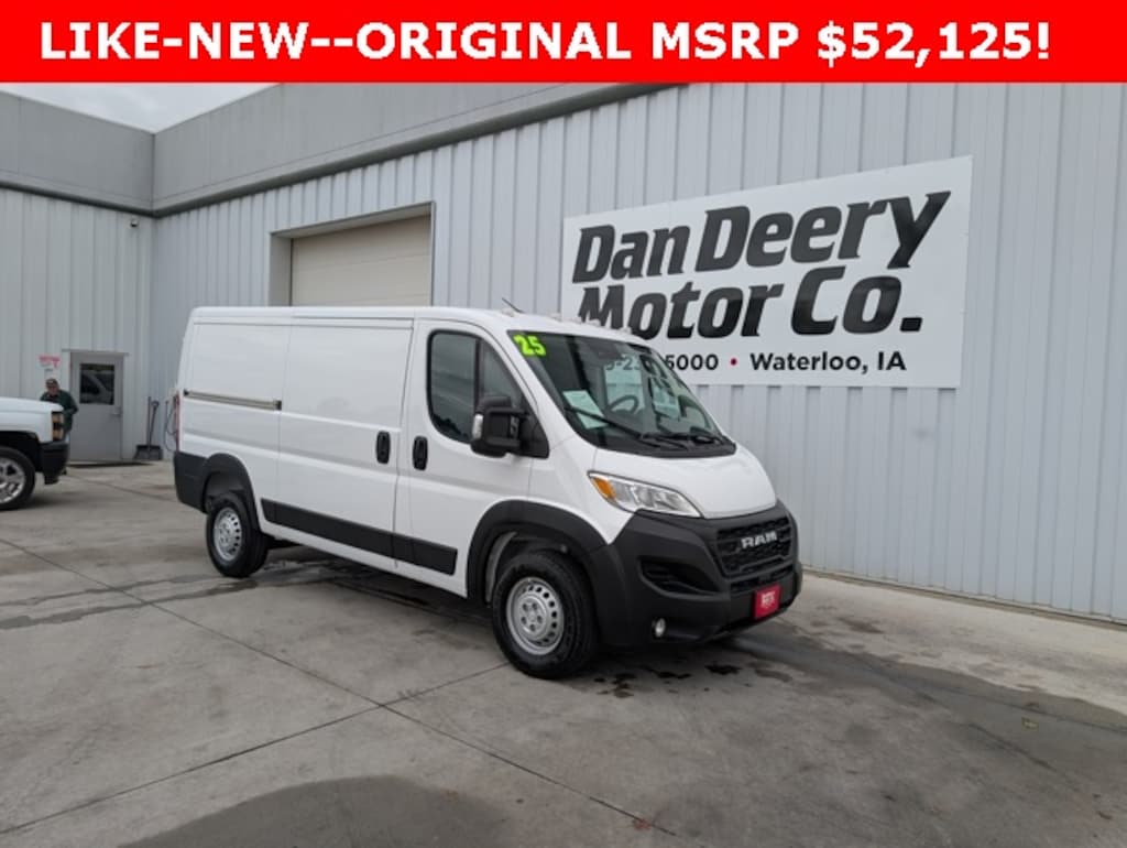Used 2025 Ram Promaster 1500 Low Roof Cargo Van