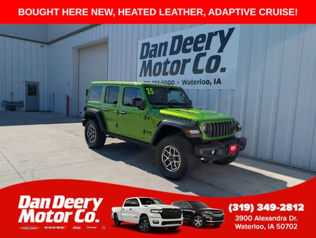 Used 2025 Jeep Wrangler Rubicon SUV