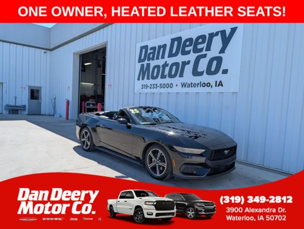 Used 2025 Ford Mustang Ecoboost Premium Convertible