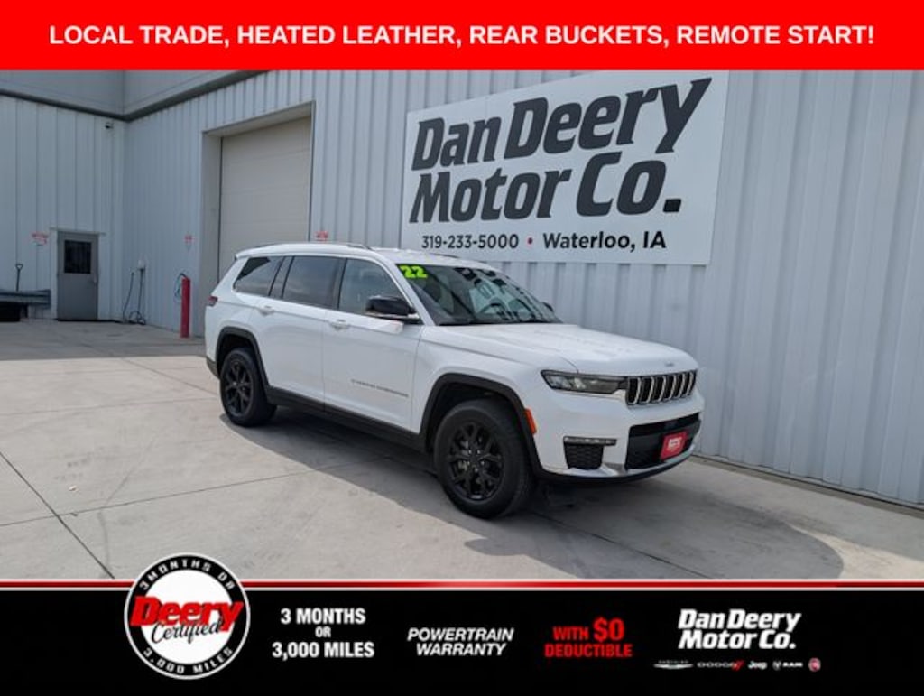 Used 2022 Jeep Grand Cherokee L Limited SUV