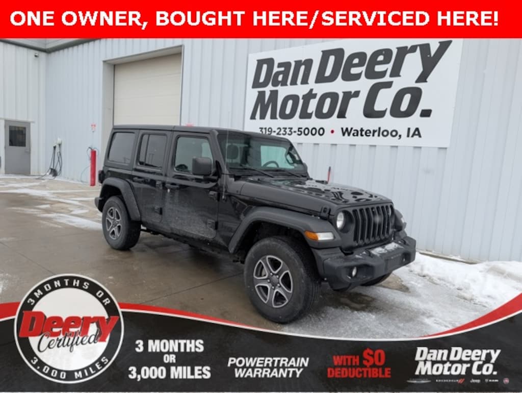 Used 2021 Jeep Wrangler Unlimited Sport S SUV