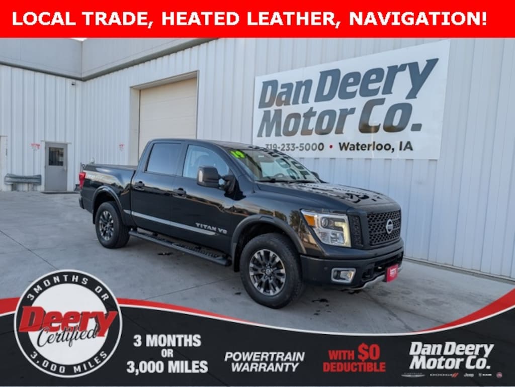 Used 2019 Nissan Titan PRO-4X Truck