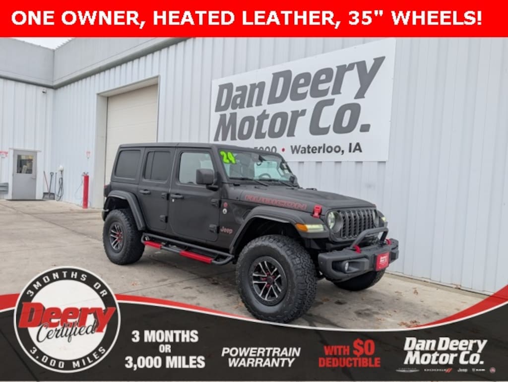 Used 2024 Jeep Wrangler Rubicon X SUV