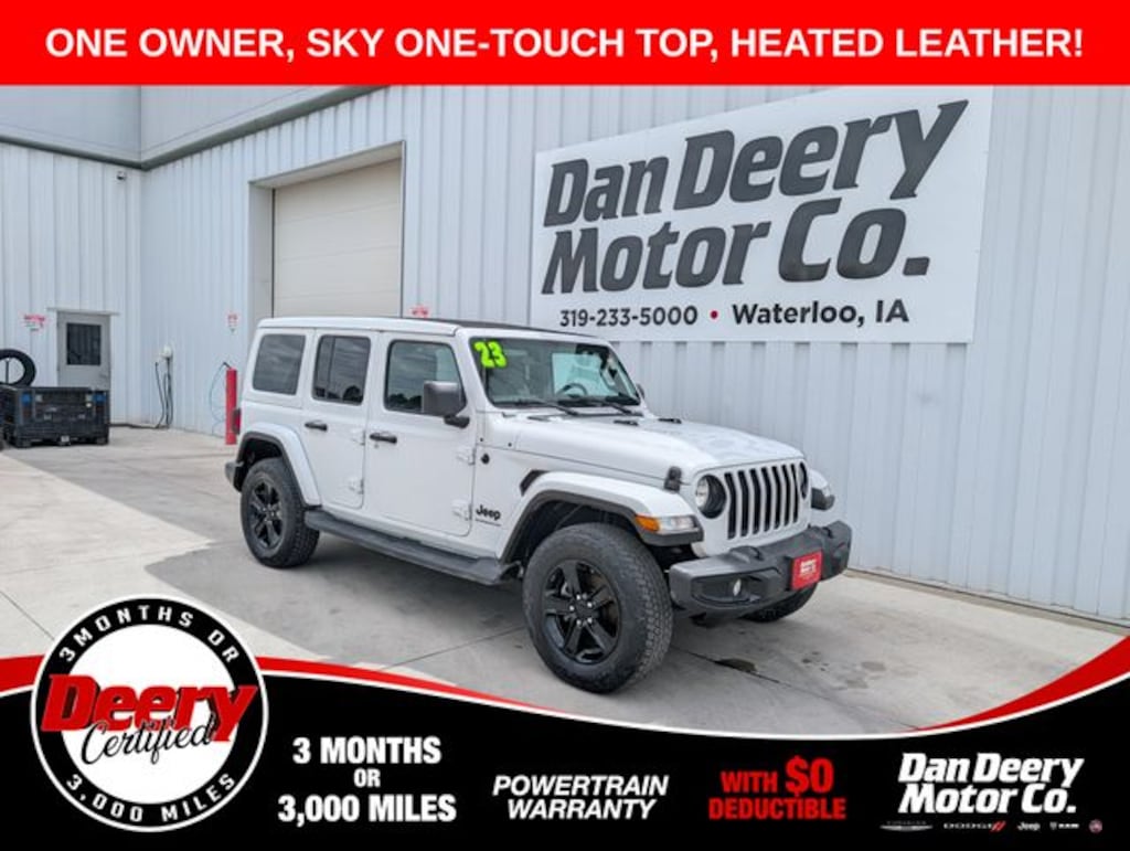 Used 2023 Jeep Wrangler Altitude SUV