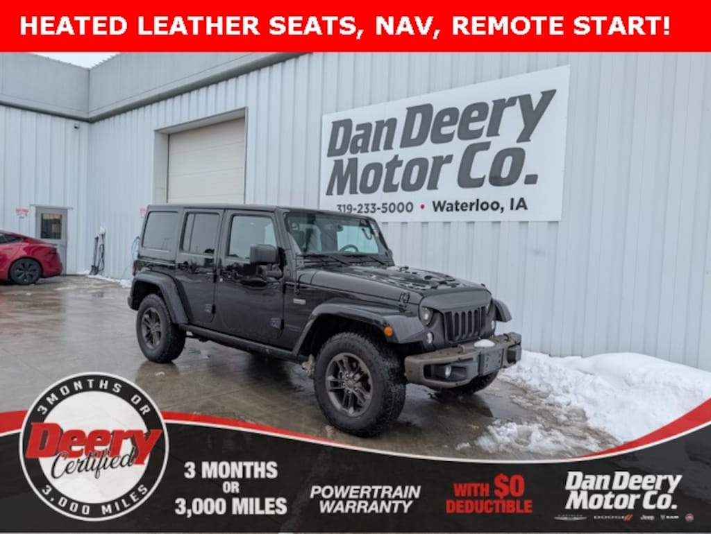 Used 2016 Jeep Wrangler Unlimited Sahara SUV