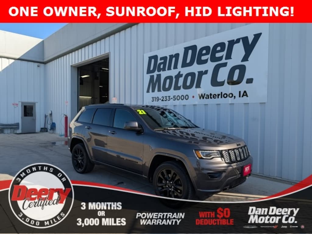 Used 2021 Jeep Grand Cherokee Laredo X SUV