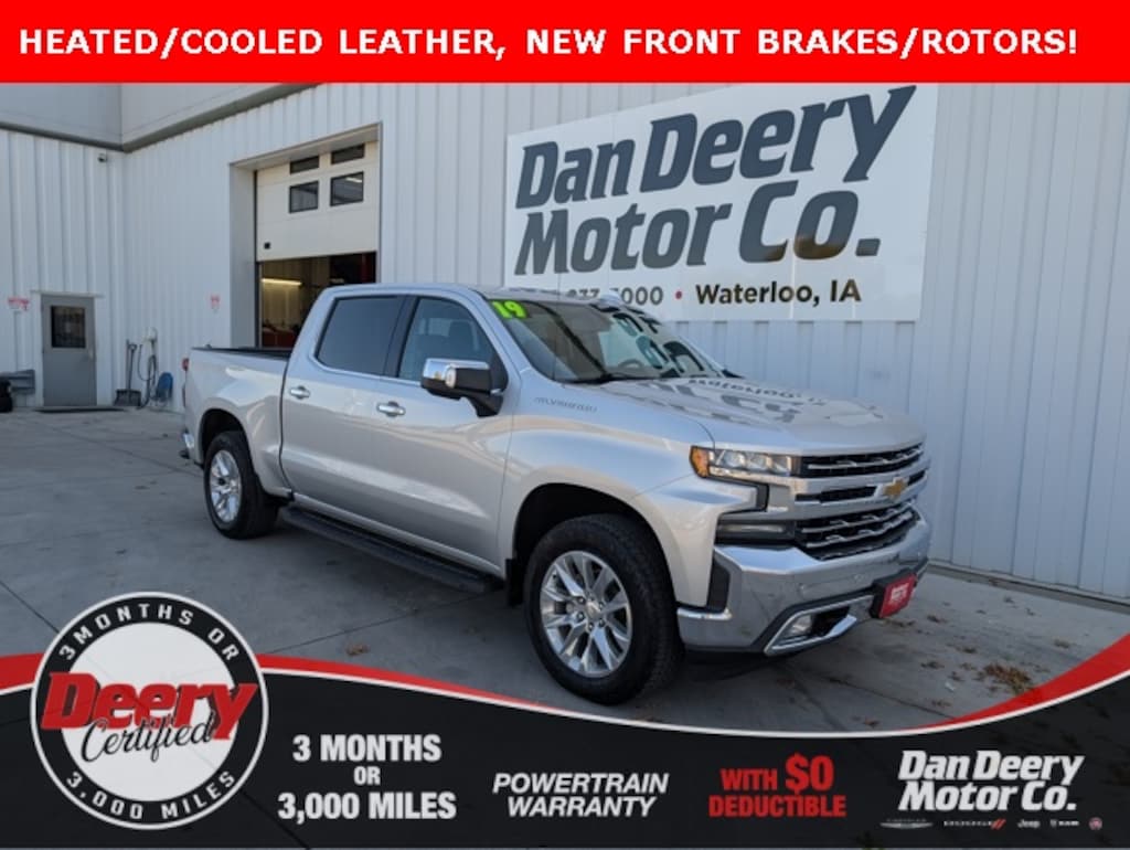 Certified 2019 Chevrolet Silverado 1500 LTZ Truck