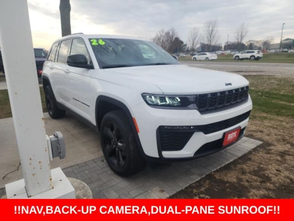 New 2026 Jeep Grand Cherokee Limited Sport Utility