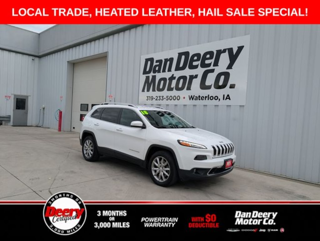 Used 2018 Jeep Cherokee Limited SUV