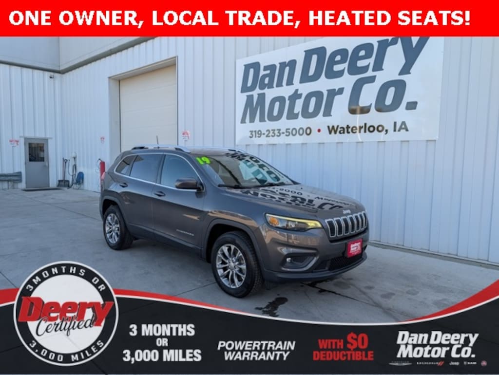 Used 2019 Jeep Cherokee Latitude Plus SUV