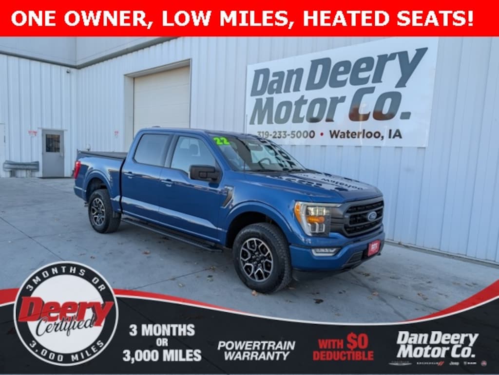 Certified 2022 Ford F-150 XLT Truck