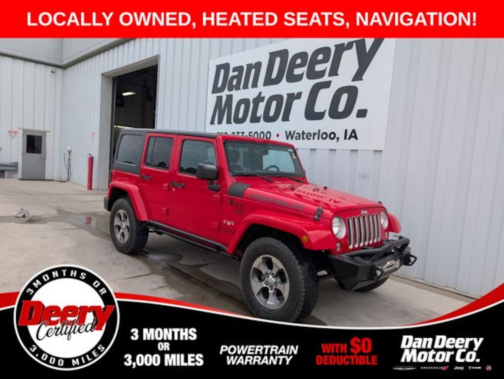Used 2017 Jeep Wrangler Unlimited Sahara SUV