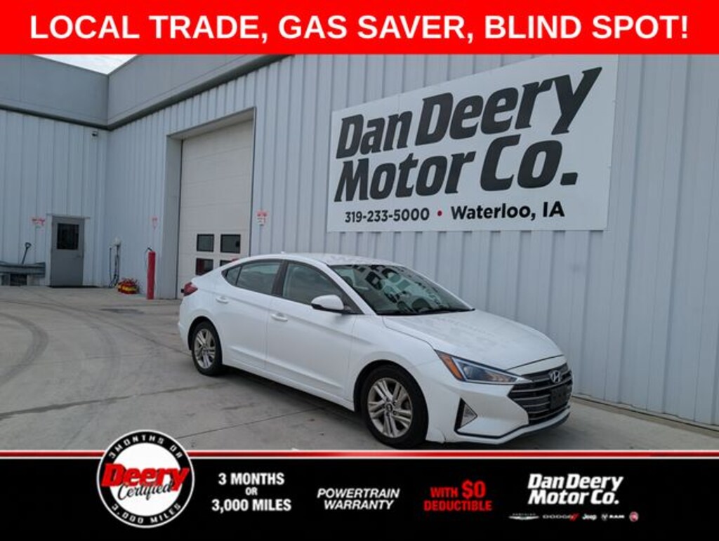 Certified 2019 Hyundai Elantra SEL Sedan