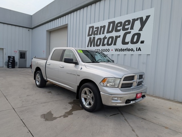 Used 2012 RAM Ram 1500 Pickup SLT with VIN 1C6RD7LT6CS125806 for sale in Waterloo, IA