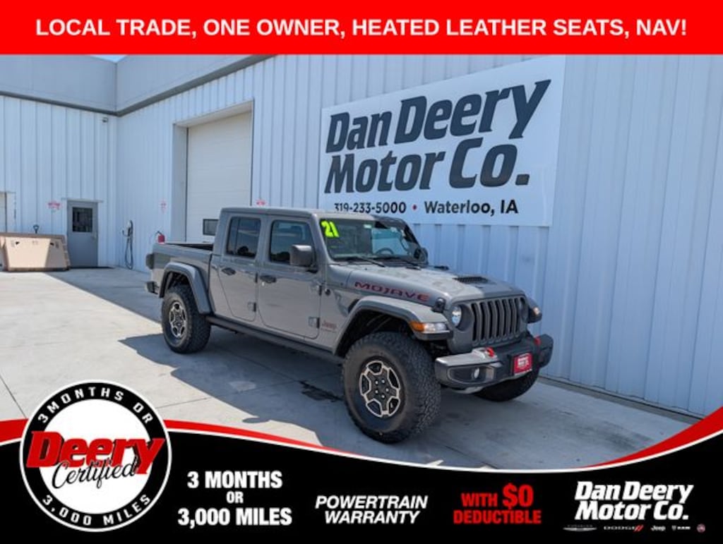 Used 2021 Jeep Gladiator Mojave Truck