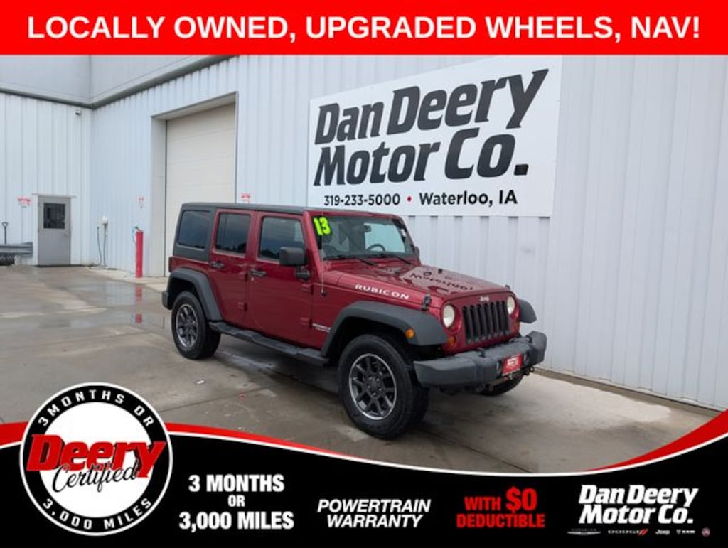 Used 2013 Jeep Wrangler Unlimited Rubicon SUV