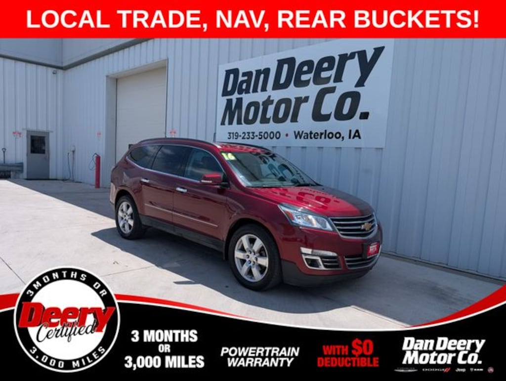Certified 2016 Chevrolet Traverse LTZ SUV