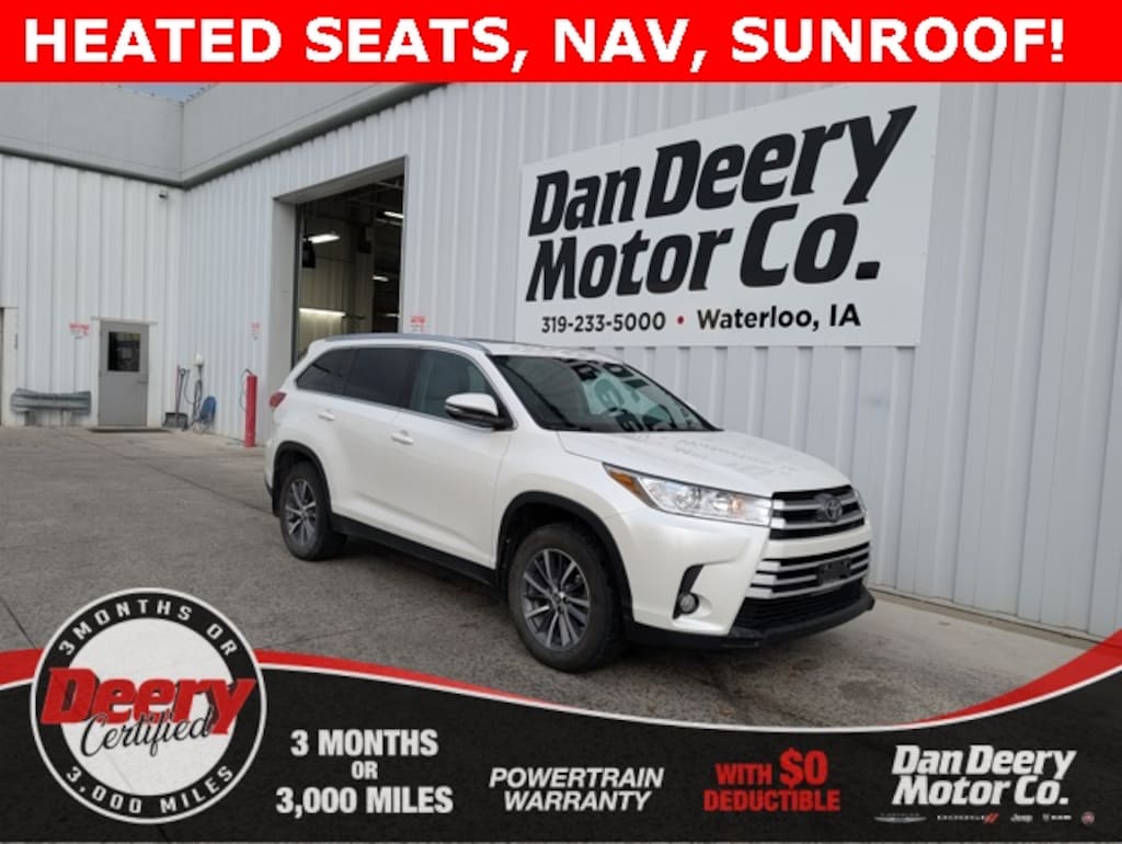 Certified 2019 Toyota Highlander XLE SUV