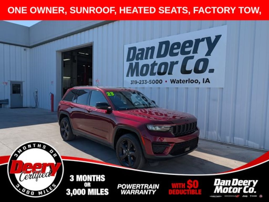 Used 2023 Jeep Grand Cherokee Altitude X SUV