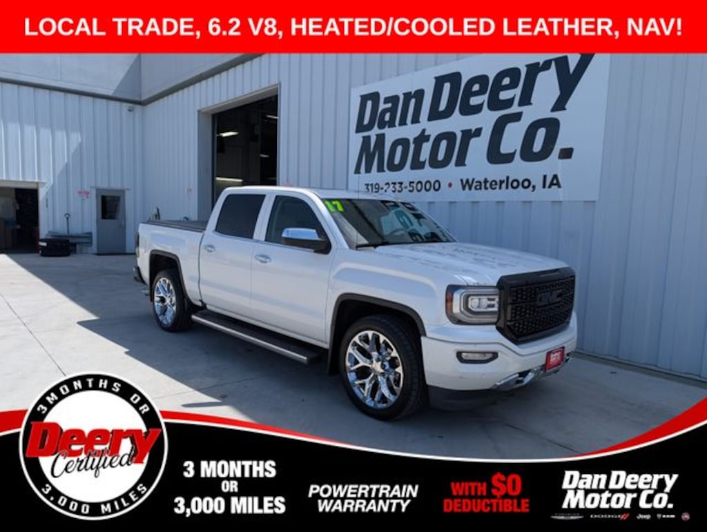 Certified 2017 GMC Sierra 1500 Denali Truck