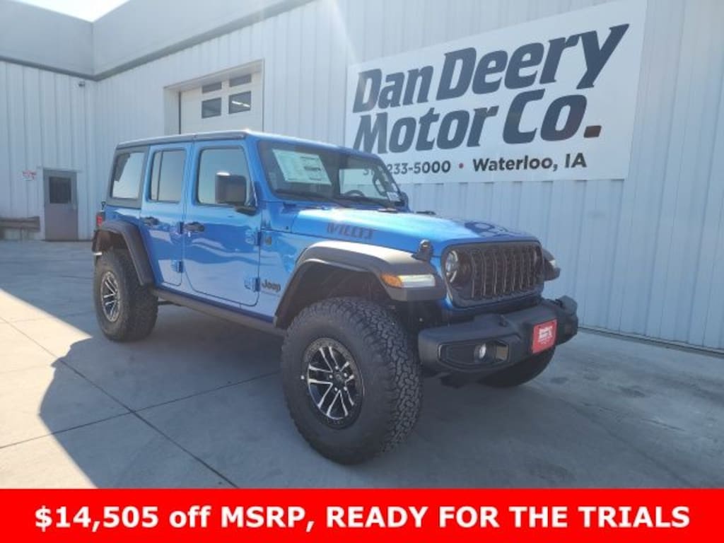 New 2025 Jeep Wrangler Willys Sport Utility