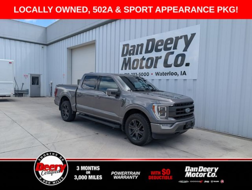 Certified 2021 Ford F-150 Lariat Truck