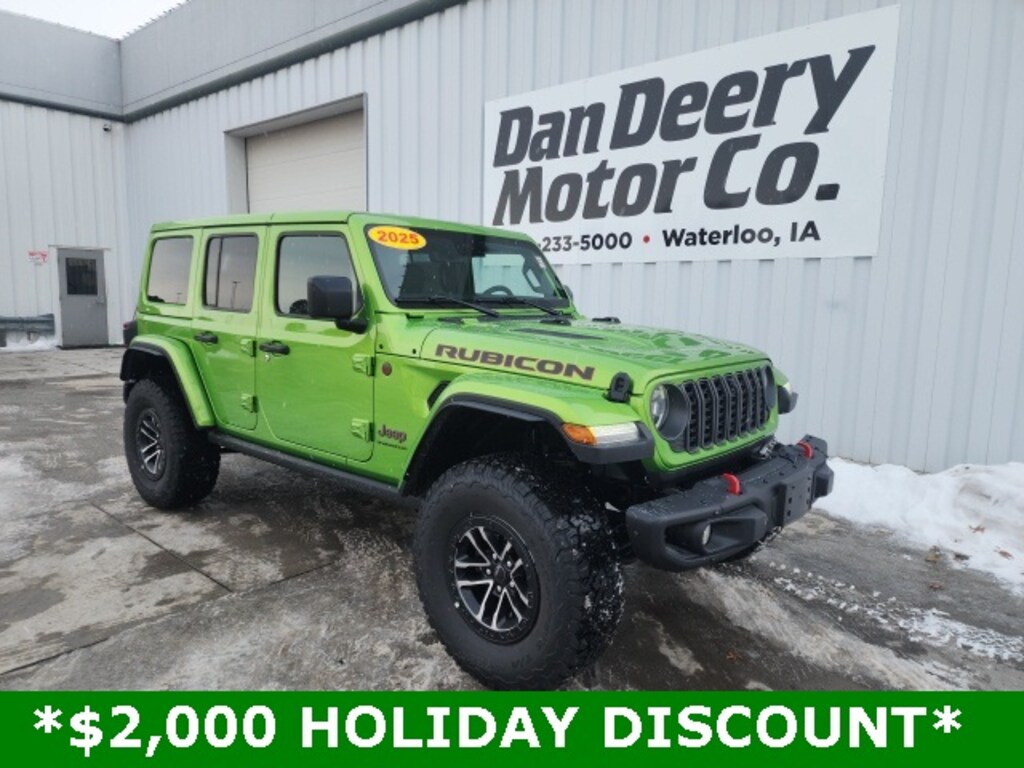 New 2025 Jeep Wrangler Rubicon X Sport Utility
