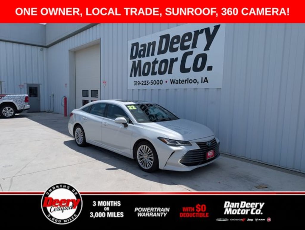 Certified 2022 Toyota Avalon Hybrid Limited Sedan