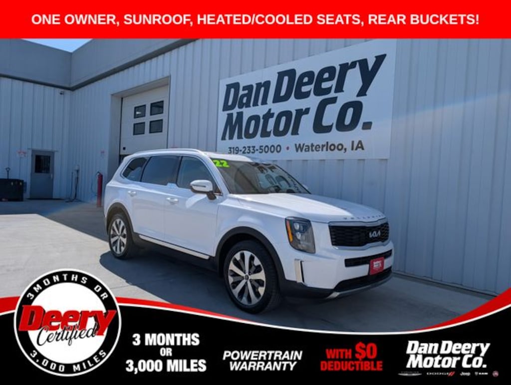 Certified 2022 Kia Telluride EX SUV