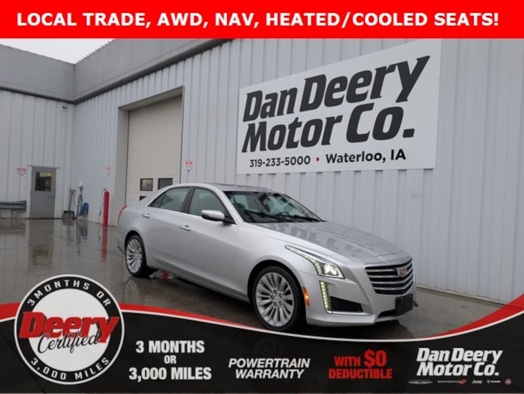 Certified 2018 Cadillac CTS 2.0L Turbo Luxury Sedan
