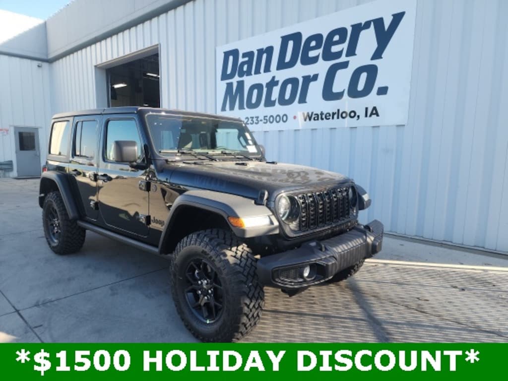 New 2026 Jeep Wrangler Willys Sport Utility