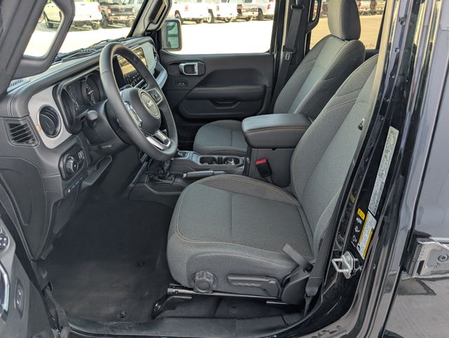 Used 2025 Jeep Wrangler 4xe Sahara 4XE with VIN 1C4RJXP68SW599351 for sale in Waterloo, IA