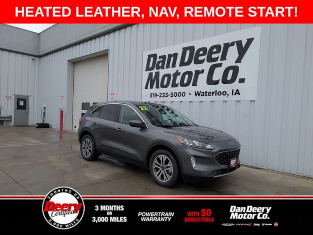 Certified 2022 Ford Escape SEL SUV