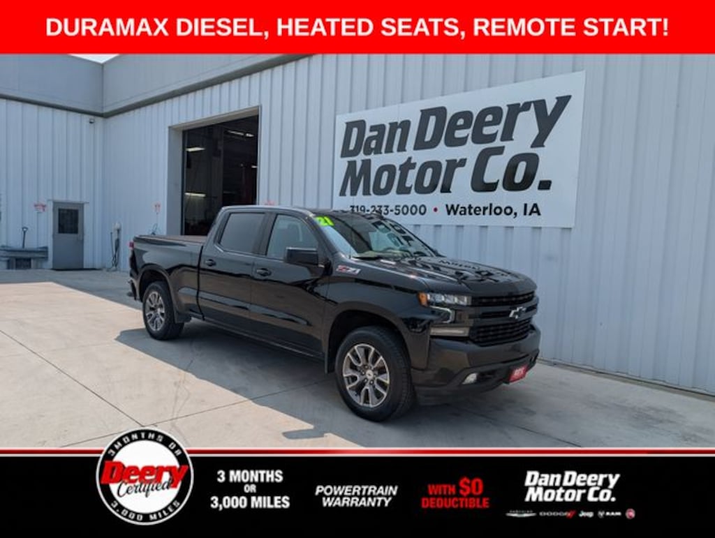 Certified 2021 Chevrolet Silverado 1500 RST Truck