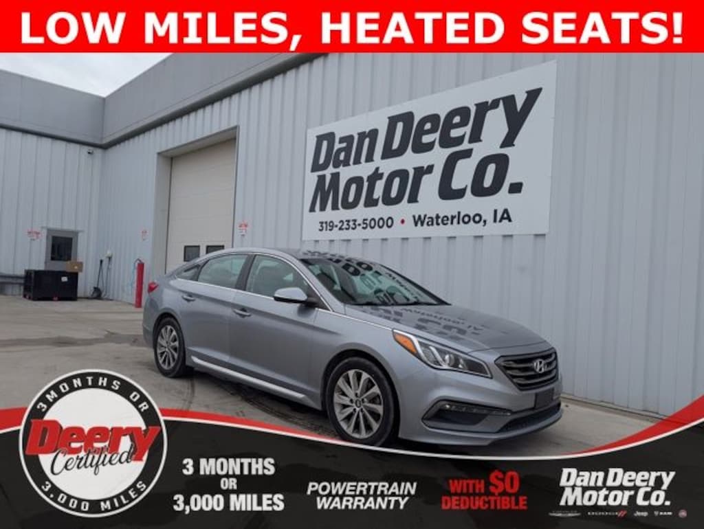 Certified 2015 Hyundai Sonata Sport Sedan