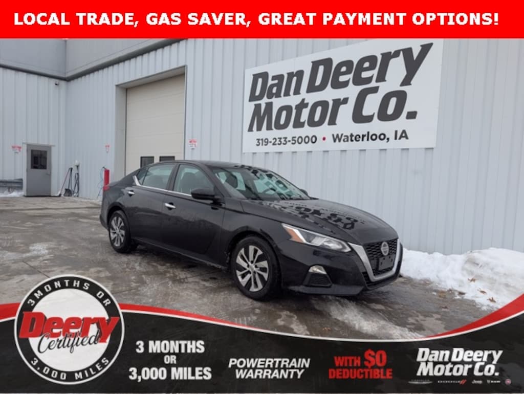 Certified 2020 Nissan Altima 2.5 S Sedan