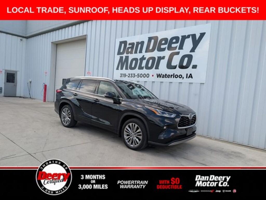 Certified 2023 Toyota Highlander Platinum SUV