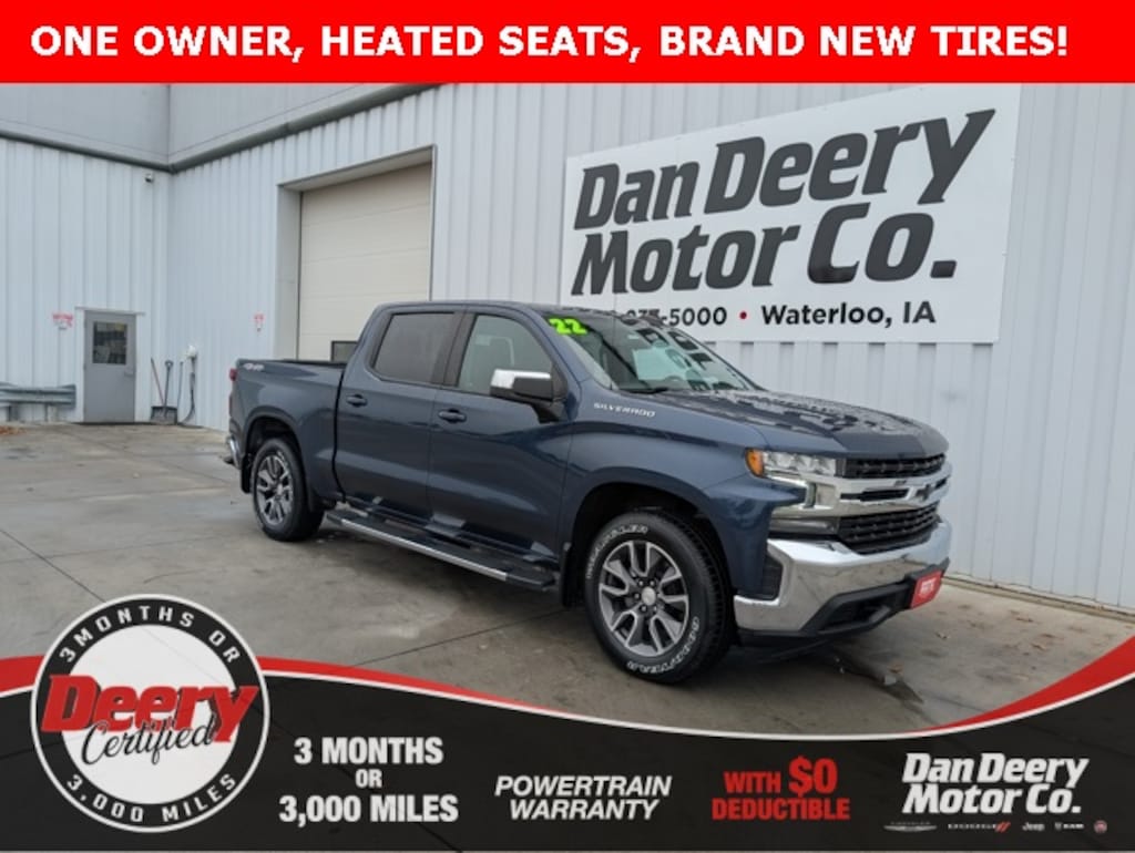 Certified 2022 Chevrolet Silverado 1500 LTD LT Truck