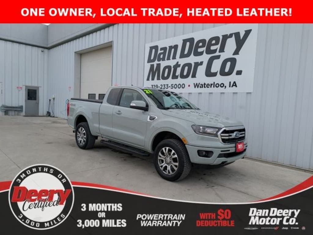 Used 2021 Ford Ranger Lariat Truck